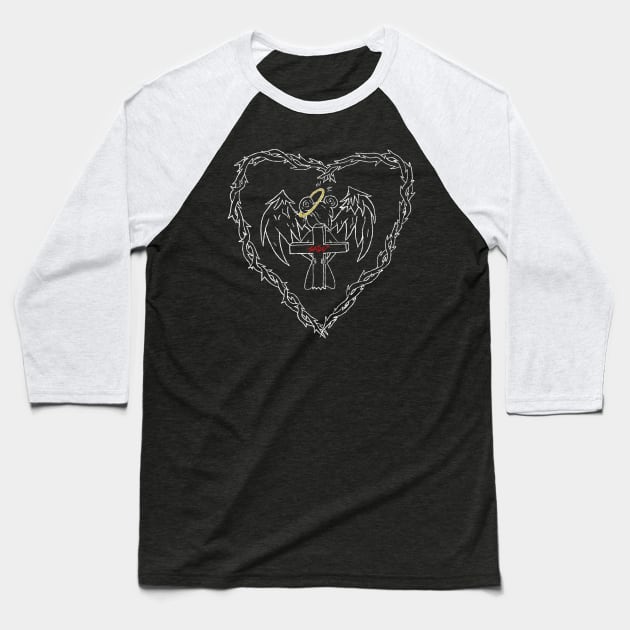 SAINT Baseball T-Shirt by LoversAndThieves